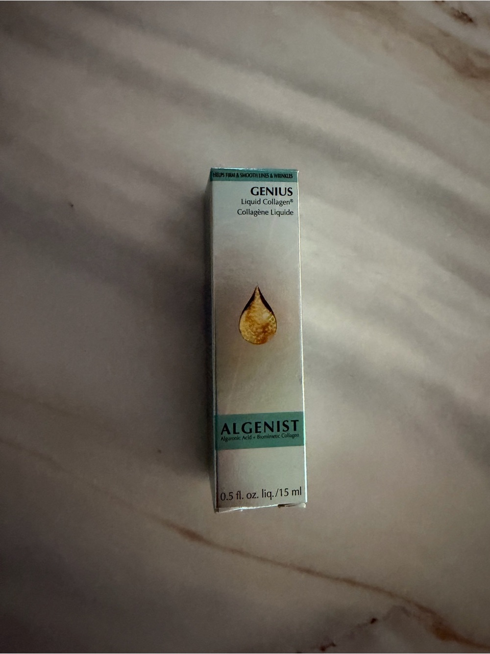 Algenist Genius Liquid Collagen. NIB .5 fl oz